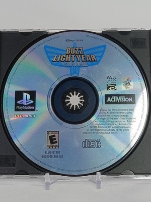Buzz Lightyear of Star Command (Sony PlayStation 1, 2000) Tested Working PS1