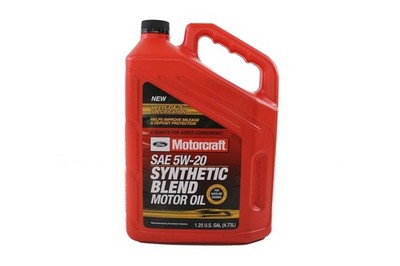 Ford Genuine Accessories (XO-5W20-5QSP) SAE 5W-20 Premium Synthetic 5 Quart 
