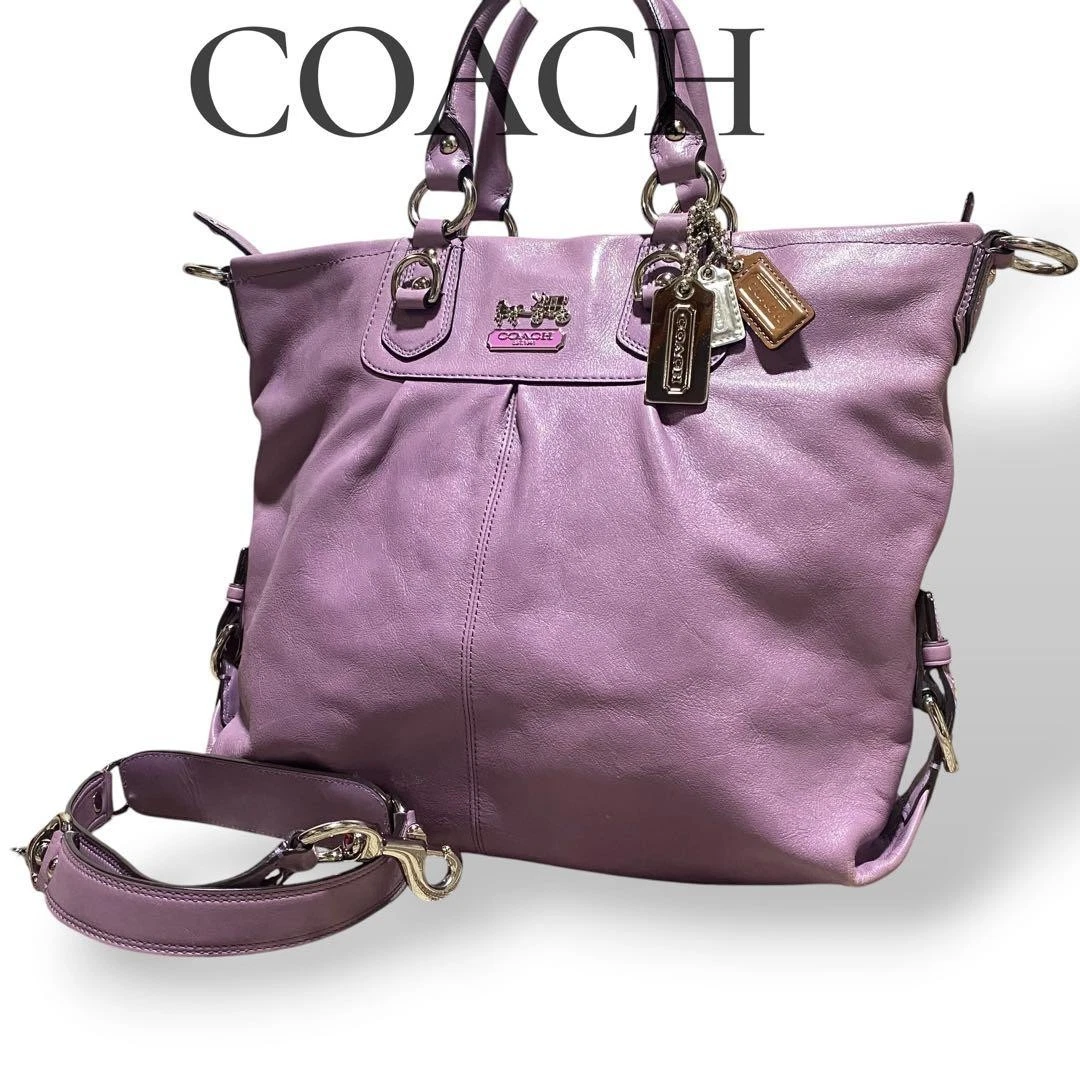 Coach Madison Maggie Purple | eBay