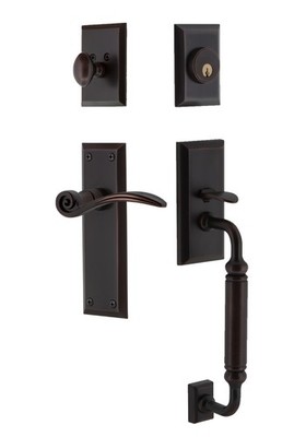 Nostalgic Warehouse NYKSWN_ESET_234_CG_LH New York Left Handed - Bronze
