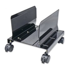 Steel PC Stand for ATX Case with Adj. Width and 4 Caster wheels - SY-ACC65063