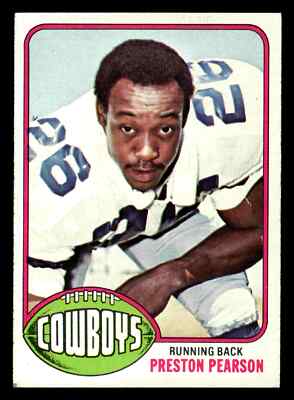 1976 Topps Preston Pearson #225 - Dallas Cowboys