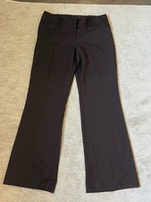 The Limited Cassidy Fit Pants Womens 10 Brown Mid Rise Stretch New