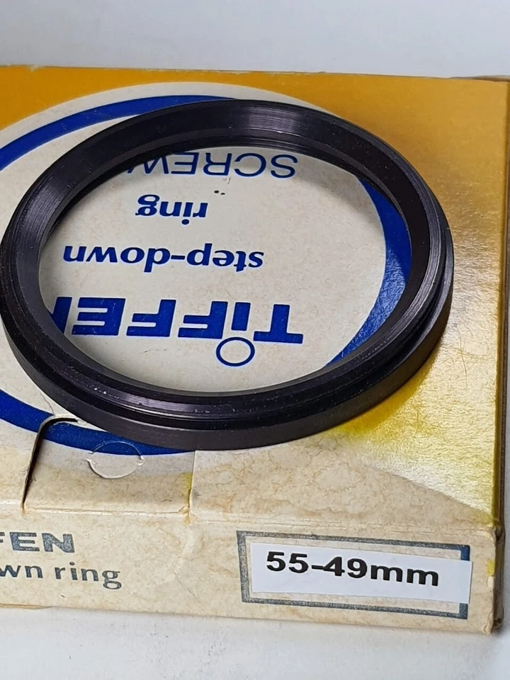 TiFFEN 55-49mm Step-Down Lens Filter Converter Adapter Ring 55mm-49mm E55-E49 OS - Image 4 of 4