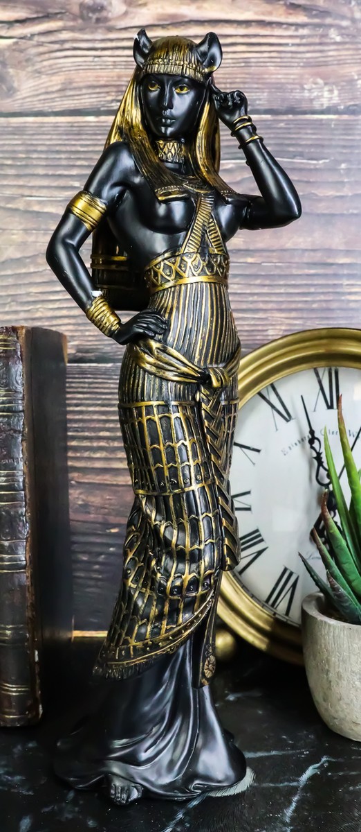 Ebros Gift Egyptian Goddess Bastet Cat in Sensual Human Form
