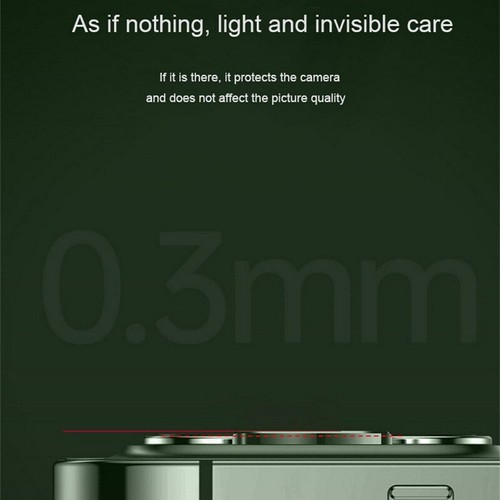 Protector de cámara para iPhone 16 15 Pro Max 14 13 12 lente metálica vidrio templado - Imagen 9 de 18