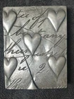 Sid Dickens Memory N01 Tile Block 1999 Alchemy "Hearts with Script" Retired
