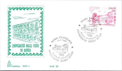 Italy FDC 1997 - Degu Studi University of Rome - Rome - F42514