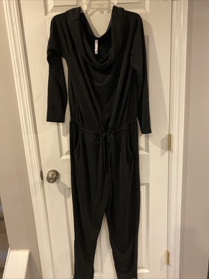 fabletics off shoulder jumpsuit