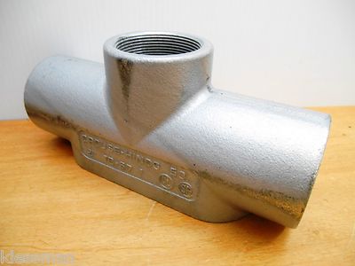 Cooper TB67 Form 7, Outlet Box, 2  Threaded