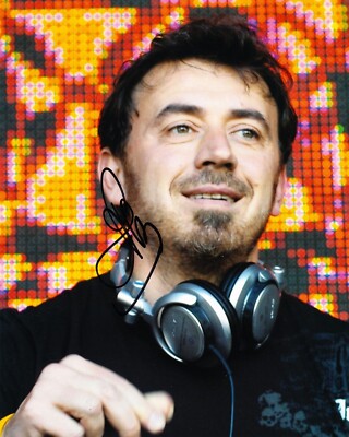 BENNY BENASSI SIGNED 8X10 PHOTO