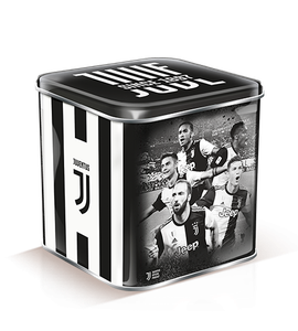 Addobbi Natalizi Juventus.Panettone Con Gocce Di Cioccolato Juventus Cristiano Ronaldo Cr7 In Latta Natale Ebay