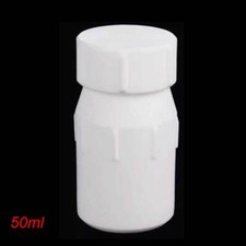 50ml Teflon Reagent Bottles w/ Wide opening PTFE Acid Alkali Resist Container