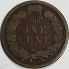 1883 United States Indian Head Cent Penny - Good (G) KM#90a -4226-AH — photo 2