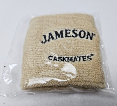 Vintage NEW Jameson Caskmates Wrist Sweat Band Armband