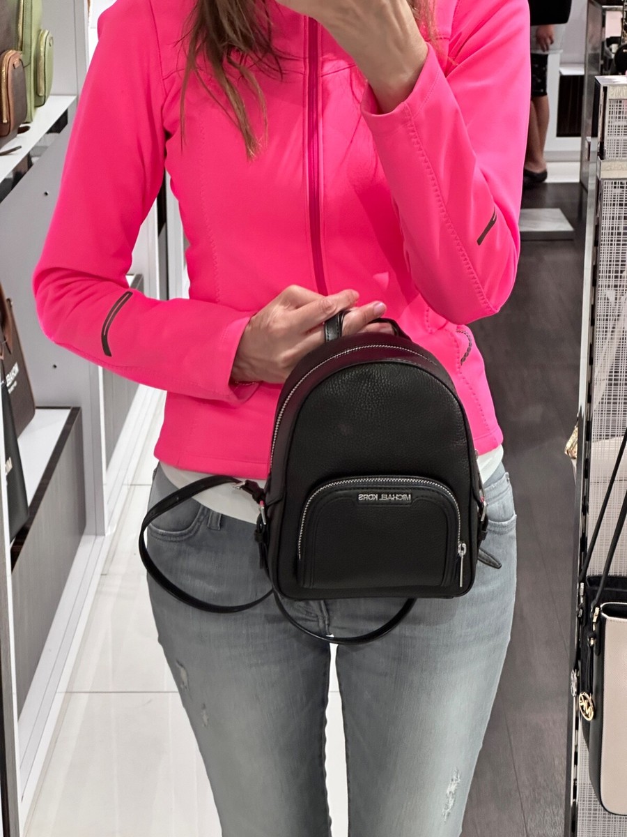 Michael Kors Jaycee XS Convertible Zip Pocket Backpack Bag