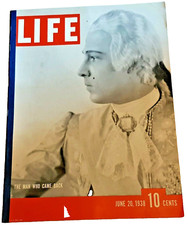 June 20, 1938 LIFE Magazine Old 1930s ads ad advertisement FREE SHIP 6 17 18 21