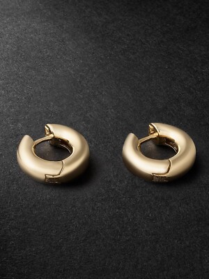 LUIS MORAIS Gold Ohrringe Huggies