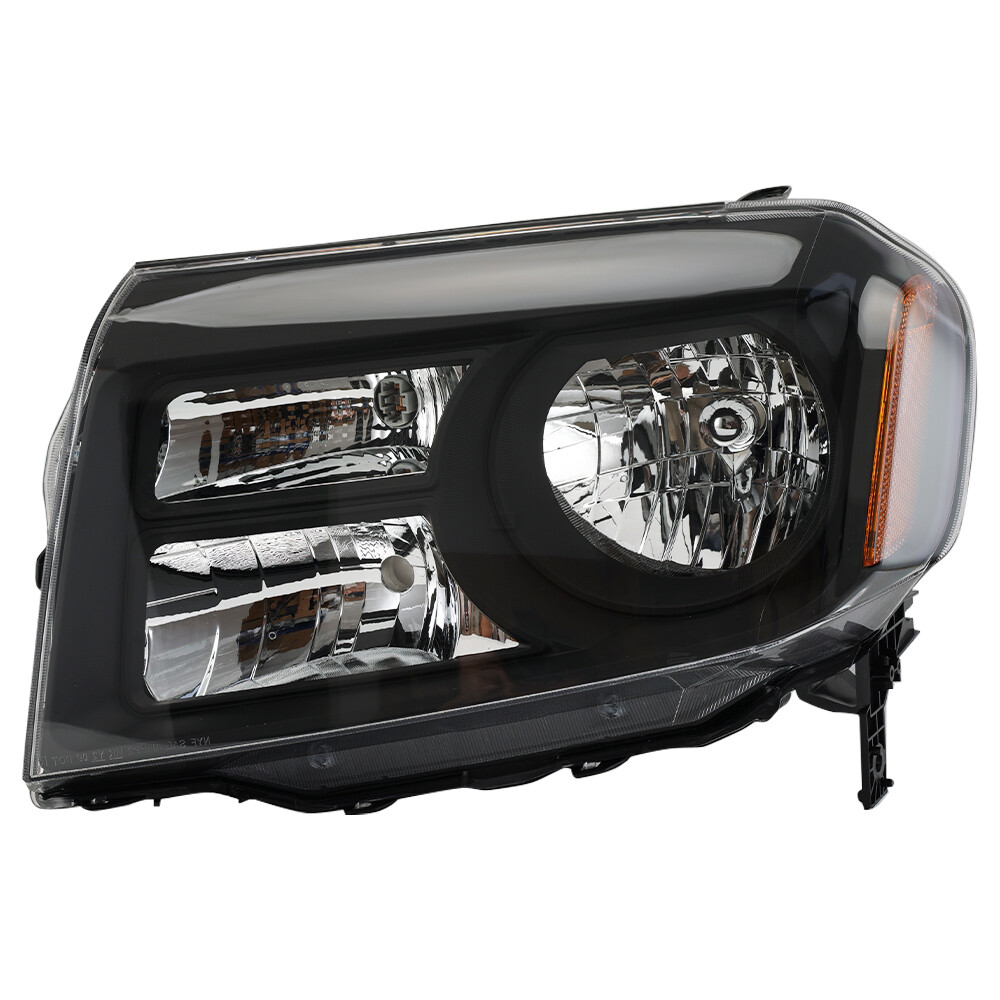 2012-2015 Honda Pilot Halogen Headlight – Left & Right Side Smoke Lens