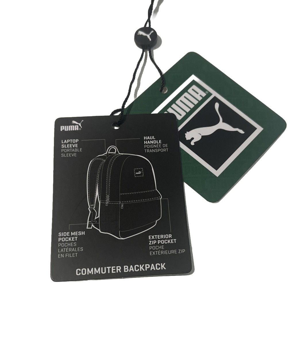 PUMA Commuter Backpack, Black Metallic Rose Gold Combo  display picture 1