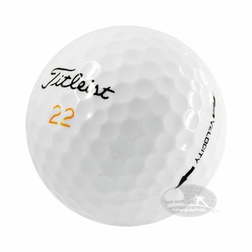 100 Titleist Velocity Balles de golf AAA\Pearl Qualitè - Foto 1 di 1