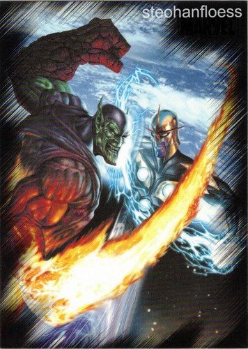 2010 Rittenhouse Marvel: Heroes and Villains You Pick the Card Finish Your Set - Afbeelding 21 van 79