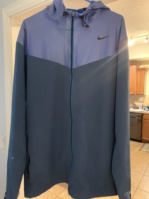 Mens Nike Rain Jacket. XL. Blue | eBay