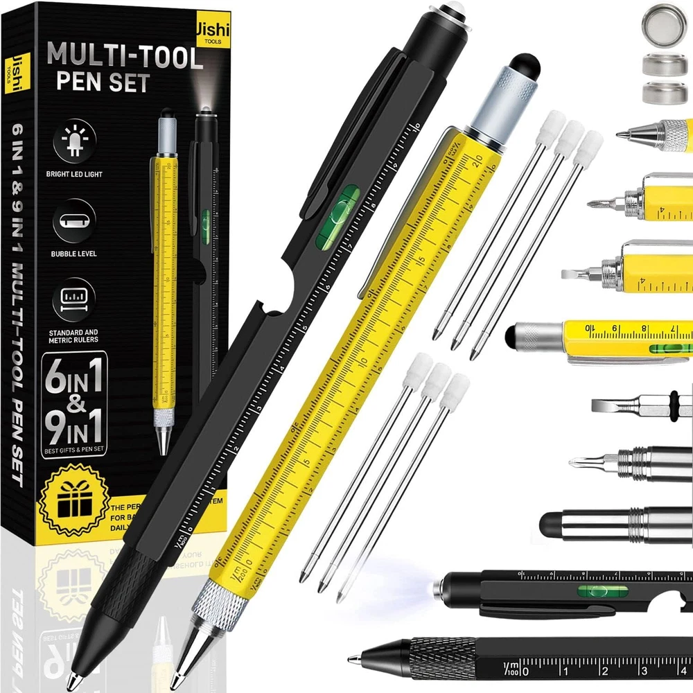 Multi-Tool Pen Set - Gifts for Men, Stocking Stuffers, Father�S Day, Christmas