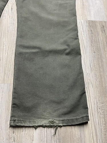 Faded Distressed Black Cargo Pants Baggy Goth Skater Workwear Dickies Flex 42x30 - Picture 6 of 11