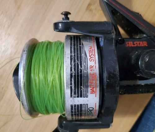 Silstar Graphite Titanium Fish Spinning Reel RXB80M Bait Feeder 3 Ball Bearings - Picture 3 of 13