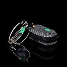 Foldable Metal Reading Glasses Reader Eyeglass 1.0 1.5 2.0 2.5 3.0 3.5 4.0 Box