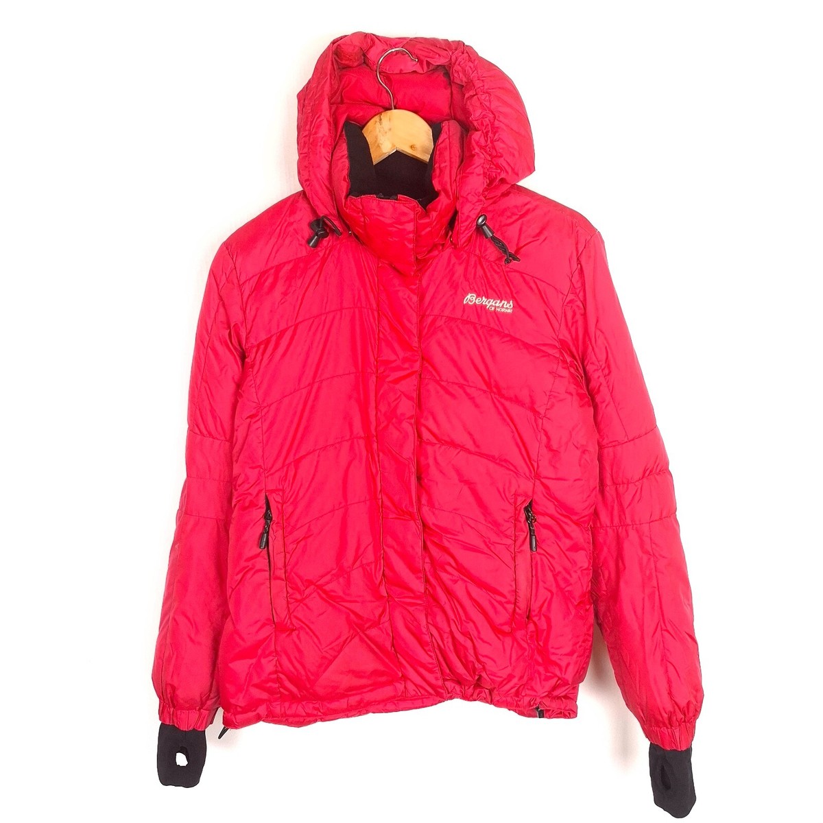 BERGANS OF NORWAY Women Puffer Jacket Size S Down Fill Insulated