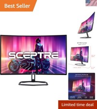 Curved 32" FHD 1080p Gaming Monitor Up to 240Hz 1ms 99 sRGB AMD FreeSync Pre...