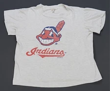 Rare VTG SPECTATOR SPORTSWEAR Cleveland Indians Chief Wahoo 1995 T Shirt 90s L
