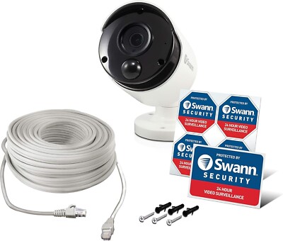 Swann 5MP Super HD Thermal Sensing Bullet IP Security Camera