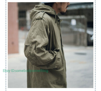 Men's Outdoor Army Fishtail Jacket M51 Windbreaker Military M-51