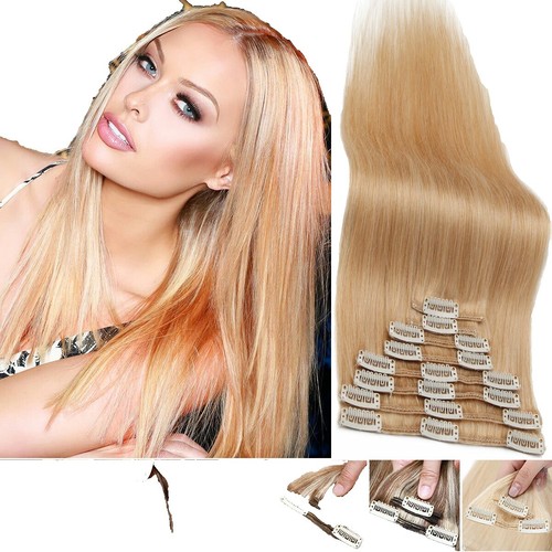 SHE Clip N Go By Shilo Human Hair Extension Dark Brown #2 18  display picture 3