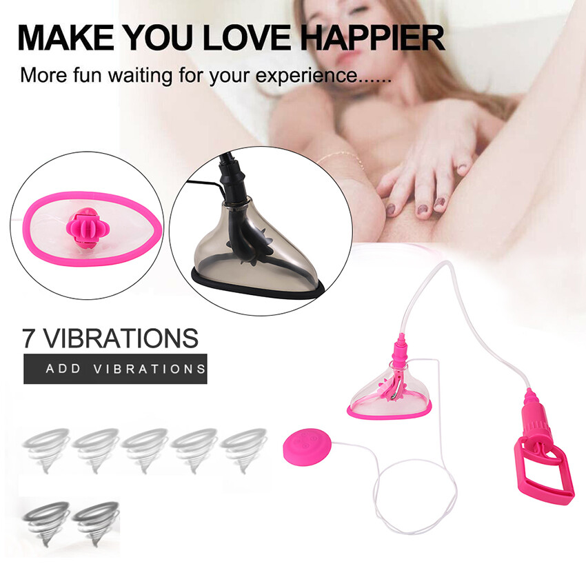 Sucking-Vibrator-Clit-Sucker-Women-Vaginal-Vacuum-Pump-G-spot-Dildo-Toy-Massager  | eBay