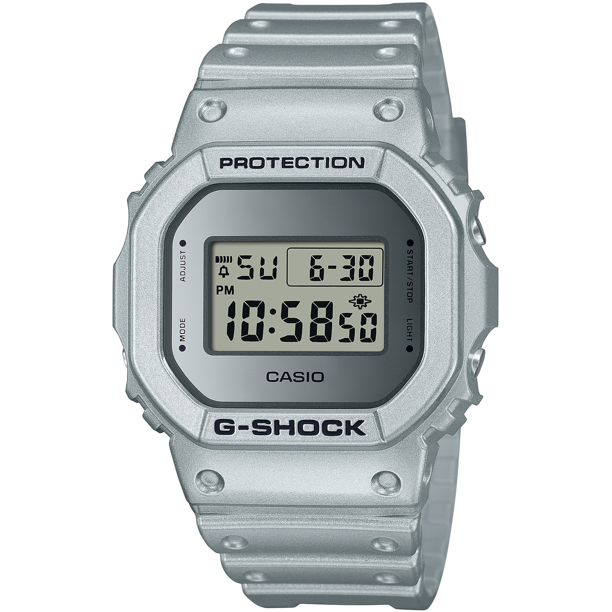 CASIO G-SHOCK DW-5600FF-8JF Forgotten future Watch Metallic Silver