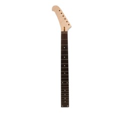 Electric Guitar Neck 24 Fret 25.5 Inch Rosewood Fretboard Reversed Head Bolt On