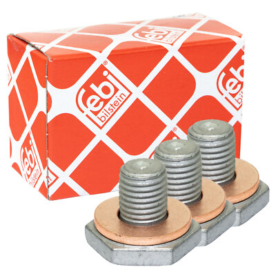 Ölablassschraube 3 X 38218 M10x1,25 für Citroen Berlingo Ford Mini Mazda Peugeot