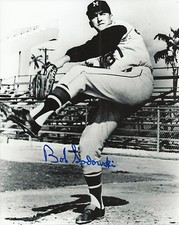 Bob Sadowski 1963-1965 Milwaukee Braves Pitcher Autographed 8x10 Photo COA