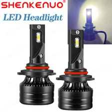 For Dodge Charger 2016-2019 - 6000K White 9005 LED Headlight Bulbs Hi/Lo Beam F5