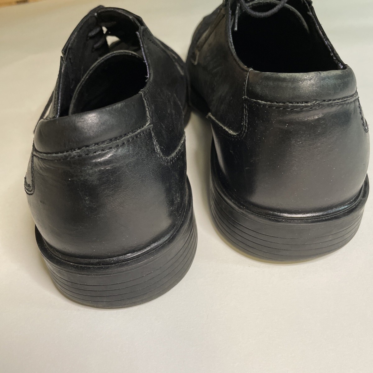 Rockport Mens Black Felson Lace Up Dress Shoes sz 10.5w | eBay display picture 1