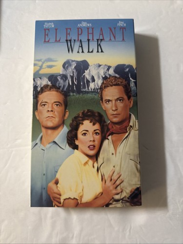 Elephant Walk (VHS) 1954 Elizabeth Taylor , Dana Andrews, Peter Finch TESTED