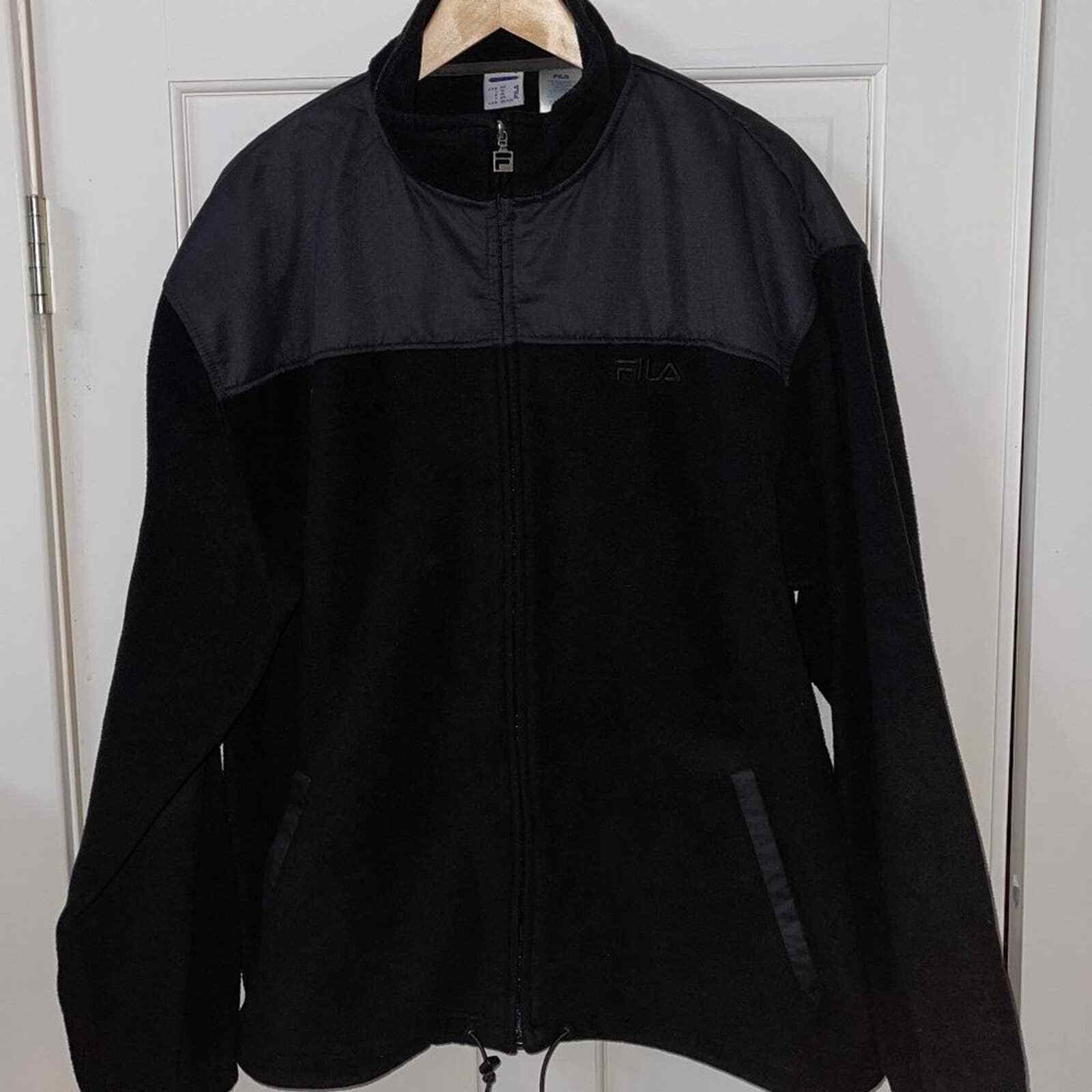 Fila Uomo Pile Nero Pesante XXL