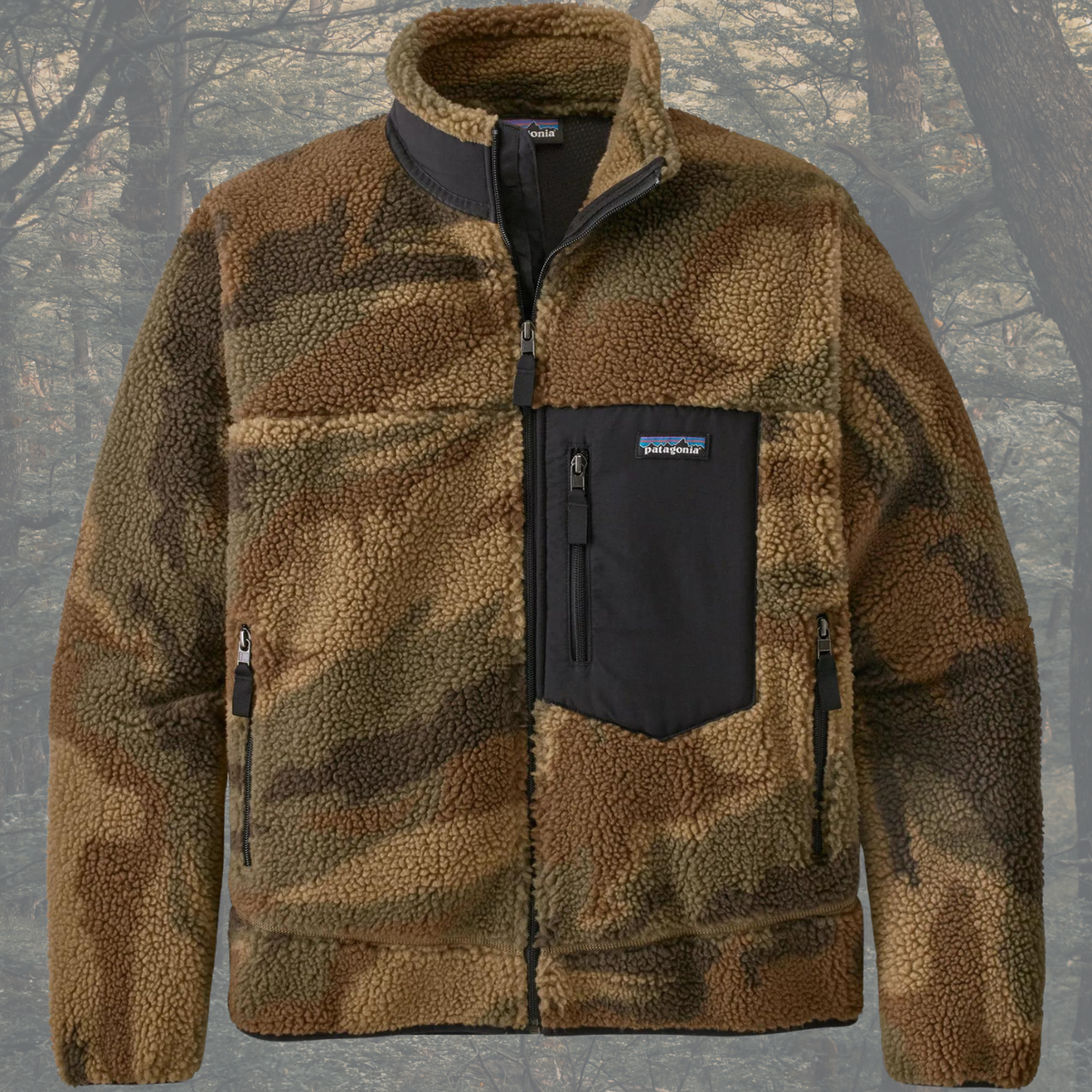 Patagonia Men's Camouflage Kansas Sky Classic Retro-X Fleece Patagonia Men's Camouflage Kansas Sky Classic Retro-X Fleece