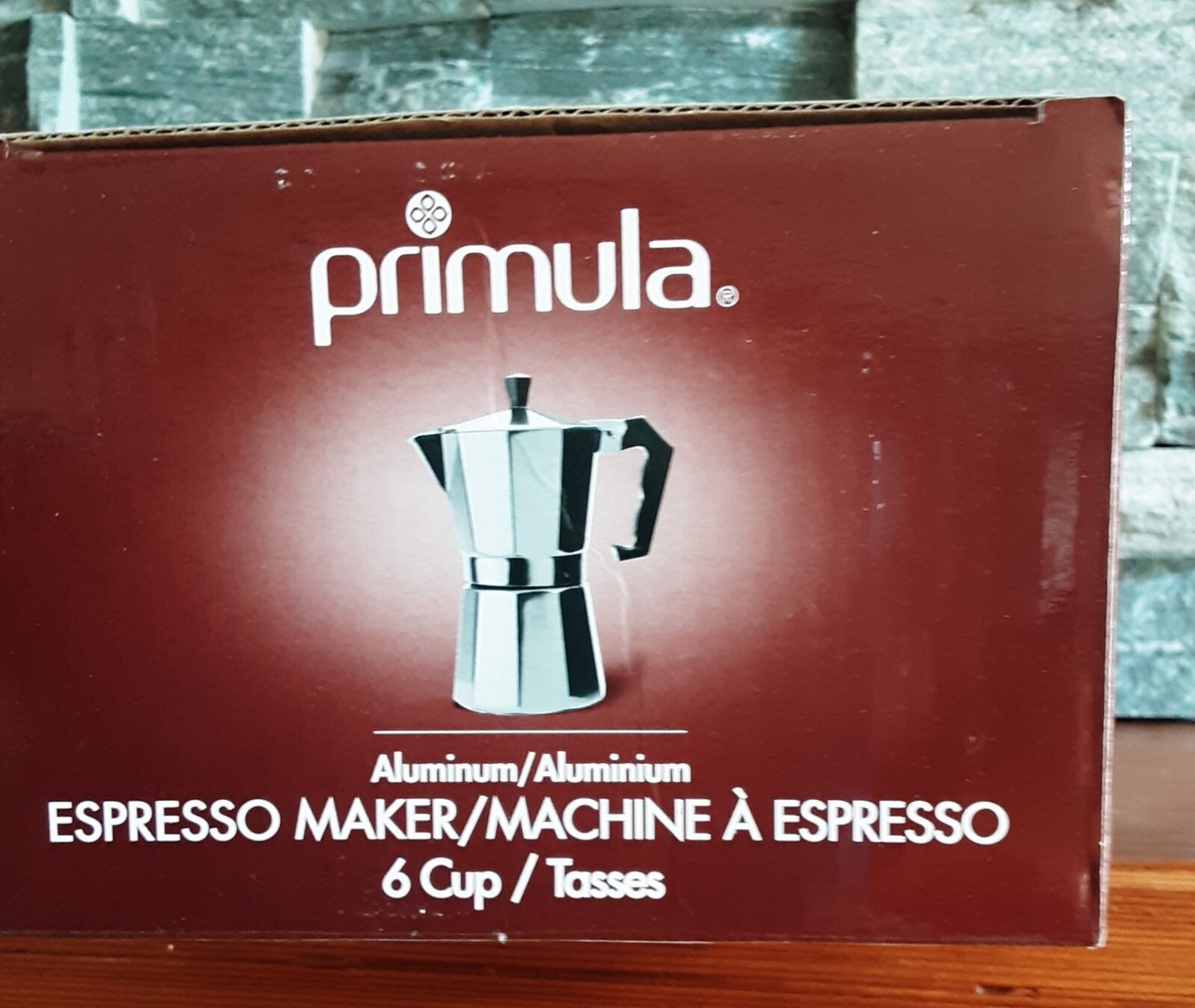 Primula PES-3306 Coffee Espresso Maker Machine Aluminum Pot Kettle
