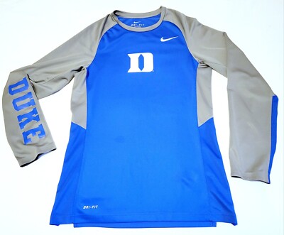 duke nike long sleeve shirt