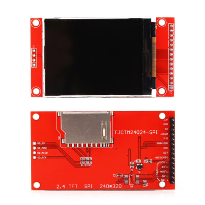 2.4'' 240x320 SPI TFT LCD Serial 240*320 ILI9341 PCB Adapter SD Card LCD 2.4'' ASS